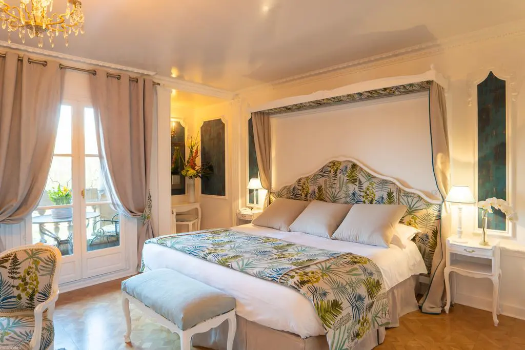 Chambre double Deluxe à l'hôtel Château de Montvillargene