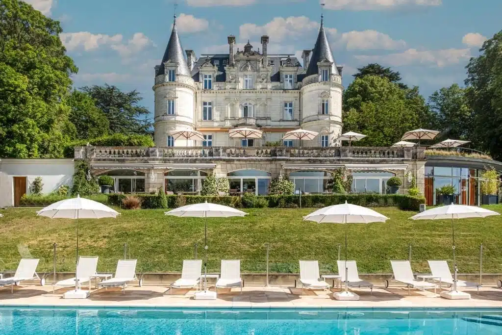 Domaine de la Tortinière avec sa piscine