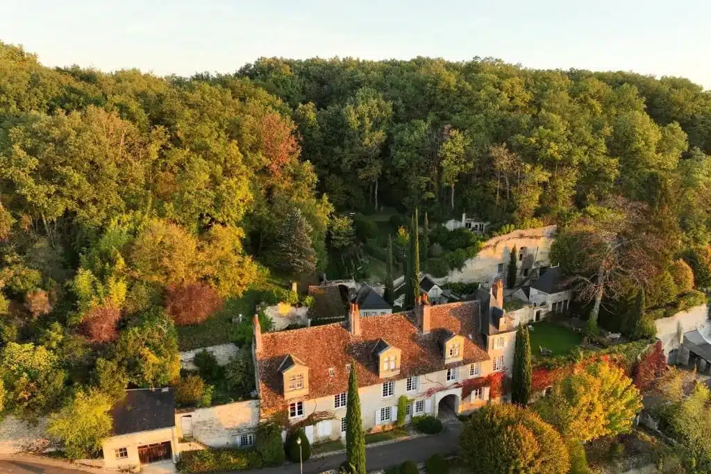 Vue générale du Château de Nazelles