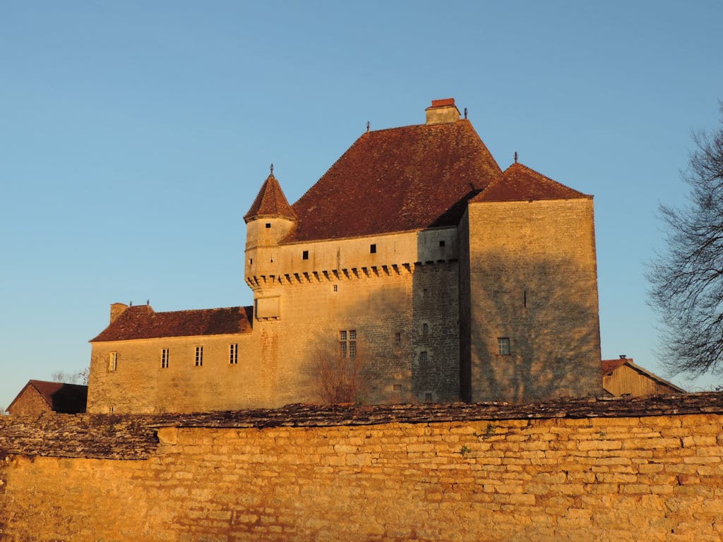 Tour du Chateau des Rosières à Saint-Seine-sur-Vingeanne