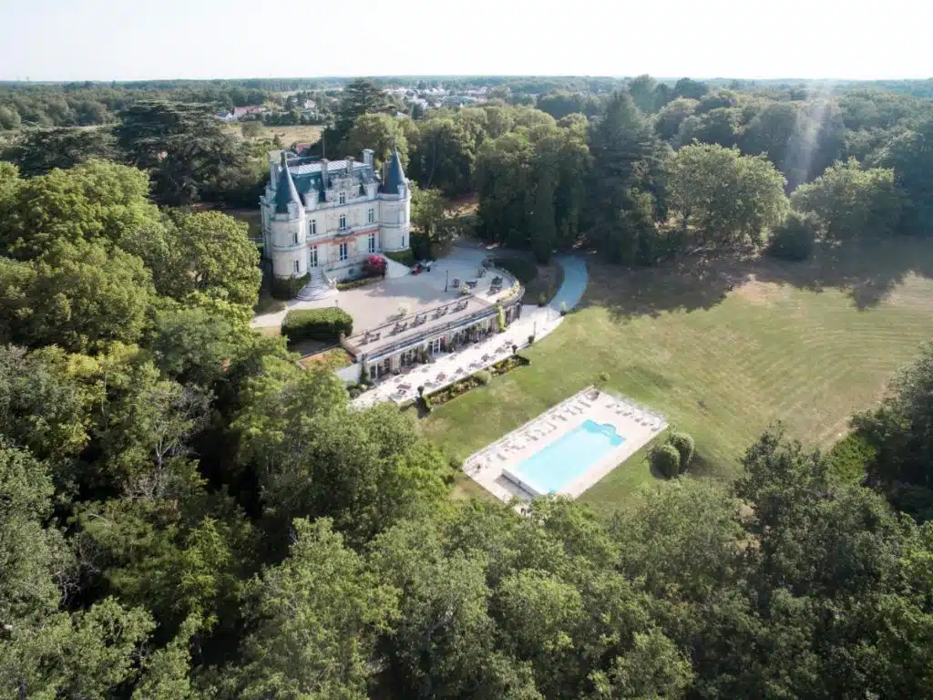 Le Domaine de la Tortinière, un des meilleurs hôtels chateaux à Tours