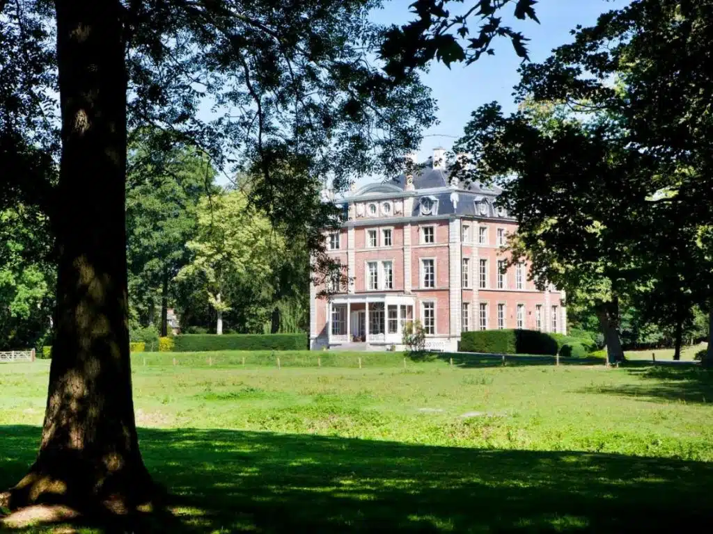 Le chateau Lozerkasteel et son parc