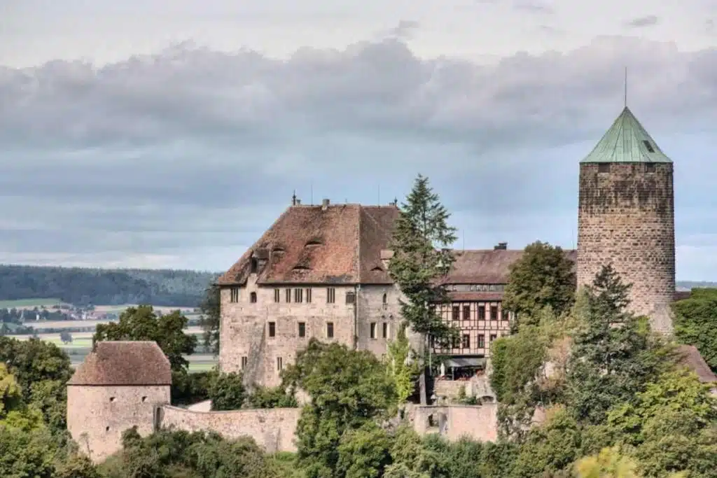 Extérieur de l'hôtel Colmberg