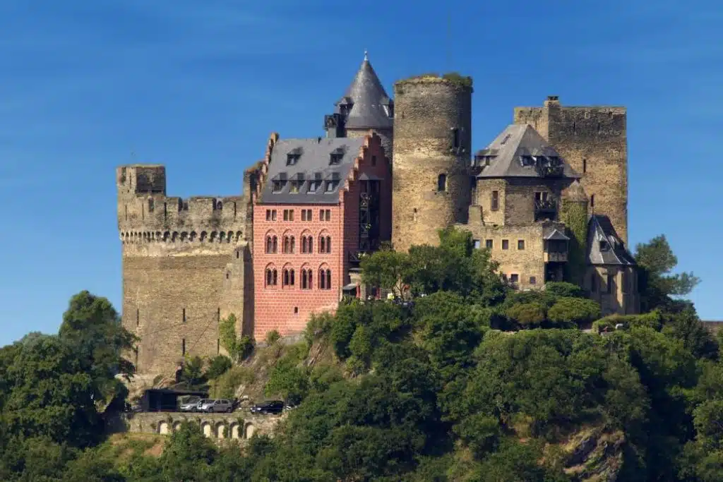 Extérieur du château hôtel de Schönburg