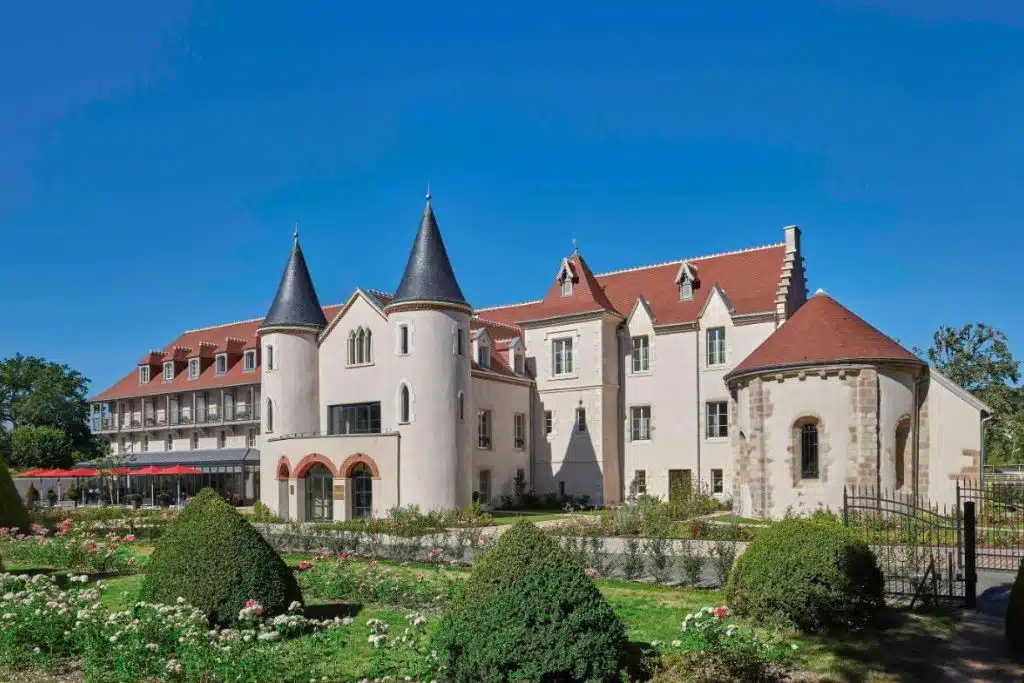 Vue du château Saint Jean